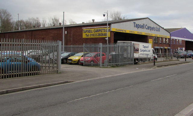 Tapsell Carpets Ltd in Leeway Industrial Estate, Newport