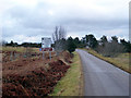 NC5804 : Approaching the A839 road junction by John Lucas