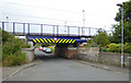 NS3232 : Hillhouse Road railway bridge by Thomas Nugent
