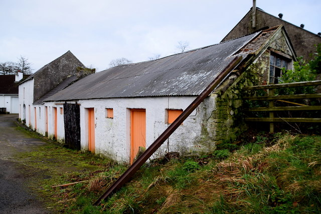 Old farm buildings, Mullaghslin Glebe
