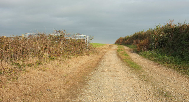 Farm track to Lower Heathfield