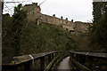 SD9952 : Path beside Eller Beck below Skipton Castle by Chris Heaton