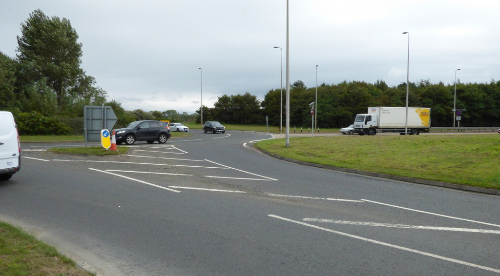 Meadowhead roundabout © Thomas Nugent :: Geograph Britain and Ireland