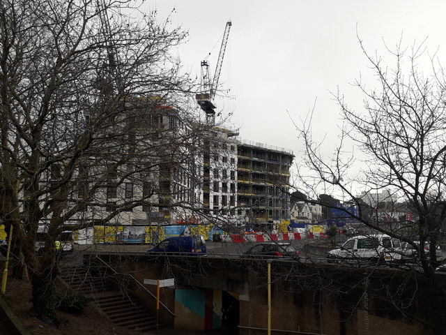 Bournemouth: another University building under construction