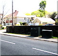 Two telecoms cabinets, Henfaes Road, Tonna