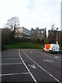 Car parking by Homebase looking towards Glenshellach Terrace