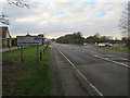 A1304 entering Cambridgeshire