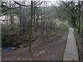 Embankment on the Esk Valley Way