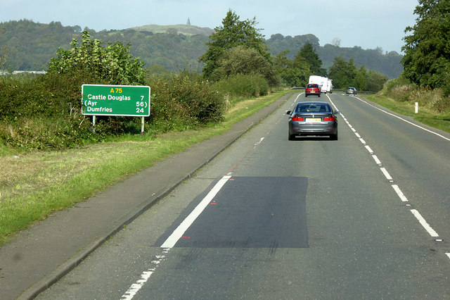 travel news a75 scotland