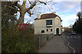 Dover Road, Sandwich - and a phone box.