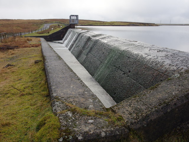 Spill Weir for Garnlydan Reservoir