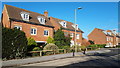 Modern housing in Rownhams Road