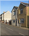 Group of small railings on the east side of High Street, Llanbradach