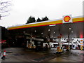 SO2118 : Shell filling station, Crickhowell by Jaggery