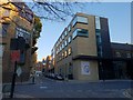 Albion Place in Clerkenwell with Goldsmiths Centre and Janet Street-Porter House