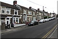 Row of stone houses, Ludlow Street, Caerphilly