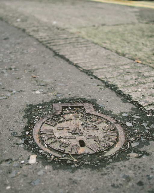 Belfast Water Works access cover
