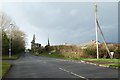 A39 passing to the south of Periton