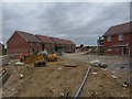 Road past the houses