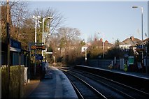 SE2735 : Burley Park Railway Station by Mark Anderson