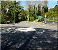 Shadows on a mini-roundabout, Tonna