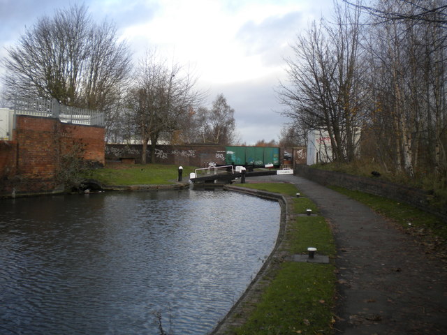 Birmingham Main Line Canal south of Cannock Road, Wolverhampton