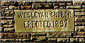 Wesleyan Church erected 1897, Bedwas