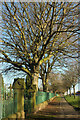 Churchyard wall and railings, Otley Road