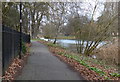 SK5805 : National Cycle Route 6 at Abbey Park, Leicester by Mat Fascione