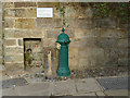 Replica water fountain, New Road, Robin Hood