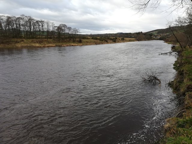 River South Tyne downstream of Fourstones village