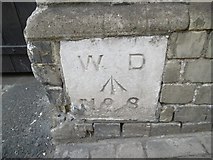 TQ2978 : Old Boundary Marker by the B324, Rochester Row, Westminster by Milestone Society