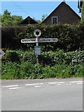 SO6387 : Old Direction Sign - Signpost by the B4364, Neenton Parish by Milestone Society