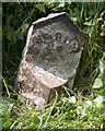 Old Milestone by the A342, north of railway bridge, Stert Parish