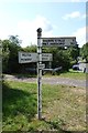 Old Direction Sign - Signpost by the B6047, Nether End, Burton and Dalby Parish