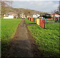 Path through Bedwas Park, Bedwas