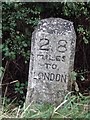 Old Milestone by Nettledon Road, south of Little Gaddesden