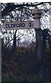 Old Direction Sign - Signpost near Wanstrow