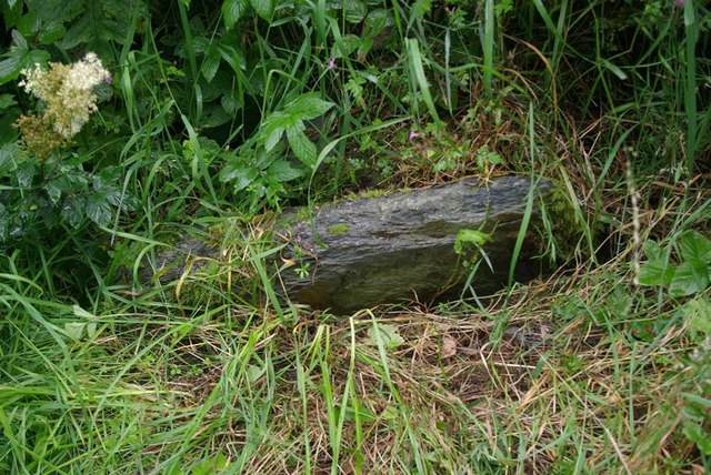 Old Milestone by the B5427, north of Soflen