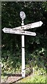 Old Direction Sign - Signpost, Bartley