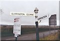 Old Direction Sign - Signpost by the A368, north of Burrington