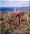 Old Milepost by the A849, above Loch na Lathaich