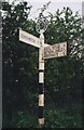 Old Direction Sign - Signpost by the B6263, Wetheral Pasture