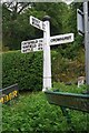 Old Direction Sign - Signpost by Church Road, Henley