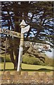 Old Direction Sign - Signpost by the A3088, Montacute Road, Montacute