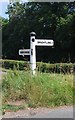 Old Direction Sign - Signpost in Peans, west of Robertsbridge