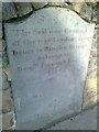 Old Boundary Marker by the B6429, Harden, Cullingworth Parish