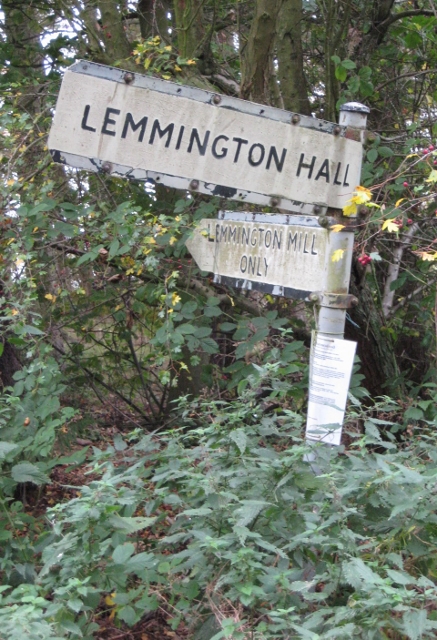 Old Direction Sign - Signpost in Edlingham Parish