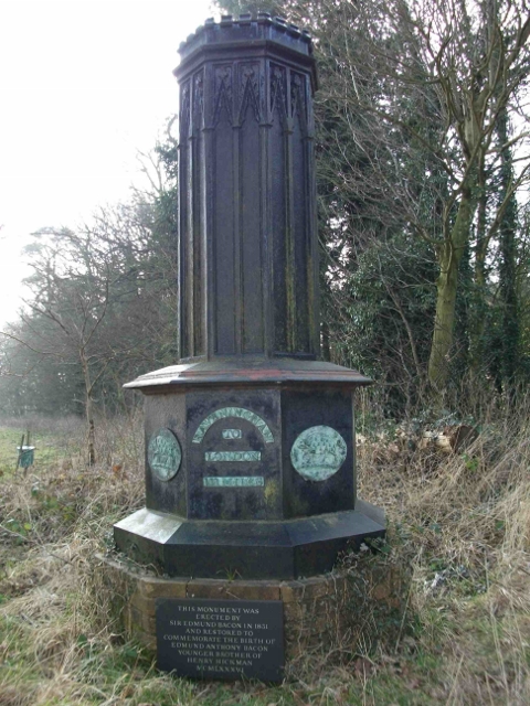 Old Milepost by Beccles Road, Raveningham