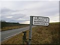 Old Direction sign - Signpost by the B9016, Bellie Parish